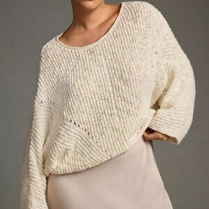 Crewneck Batwing Sweater